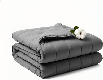 25lbs King Size Weighted Blanket - Cozy Microfiber & Glass Beads Comfort