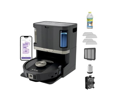 #ad SHARK POWERDETECT 2 IN 1 ROBOT VACUUM amp; MOP WITH SELF CLEANING BASE BLACK $376.26