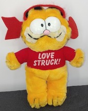 Vintage Garfield Love Struck 8" Valentine's Plush Dakin No Suction Cup 1978