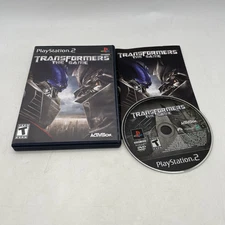 Transformers The Game PS2 PlayStation 2 Complete W/ Manual CIB Tested