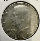1967 P Kennedy Half Dollar 40% Silver