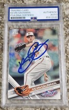 Kevin Gausman Signed Auto 2017 Topps Opening Day #51 Baseball Card PSA DNA