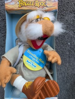 Vntage 1984 Pedigree Softies Fraggle Rock Uncle Traveling Matt. (very rare)