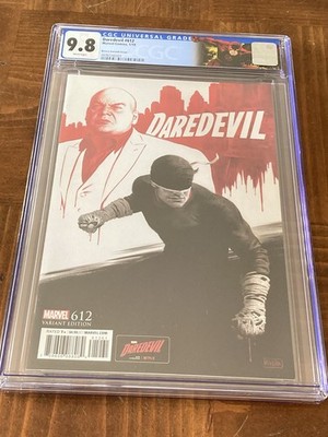 Daredevil 612 CGC 9.8 White Rivera Variant (Iconic Kingpin Cover
