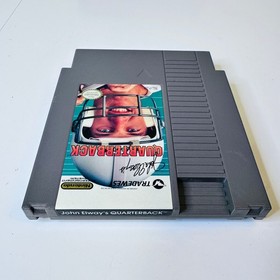 John Elway's Quarterback (Nintendo NES, 1989) Cart: