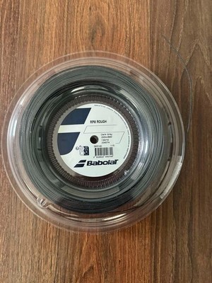Babolat RPM Rough 16G 1.30mm Dark Grey Tennis String Reel 660ft 200m