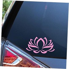 Lotus Flower Decal Vinyl Car Sticker Floral Cars Trucks Vans Walls Laptop