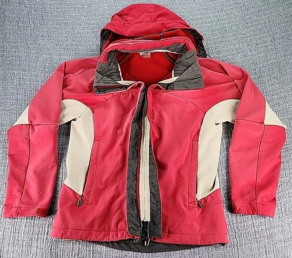 Vintage Salomon Lightweight Softshell Jacket Men's Size Large Red