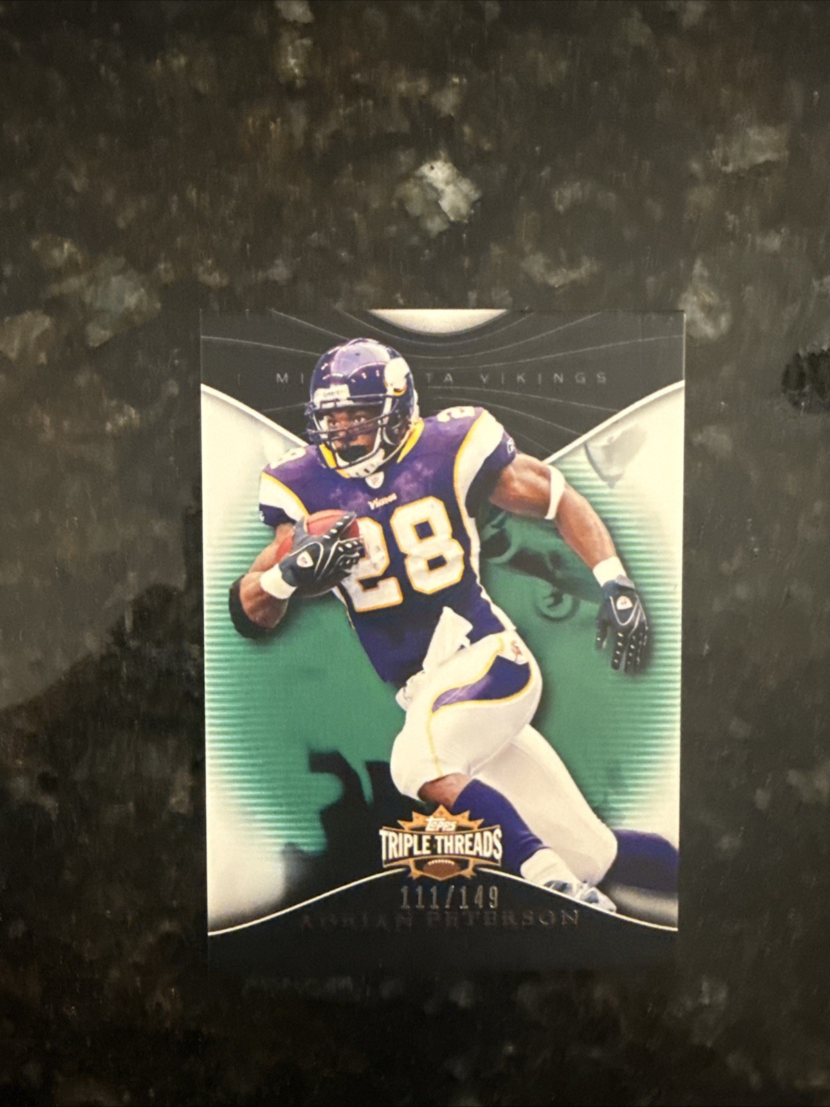 2009 Topps Triple Threads - Adrian Peterson #29 Emerald /149