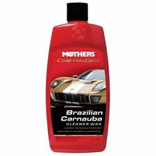 1 PC Mothers 05701 California Gold Carnauba Cleaner Wax Liquid - 16oz, 6 Pe