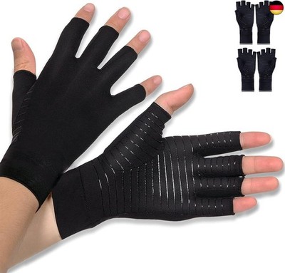 Donfri 2 Paare Arthritis Handschuhe Arthrose Kompressionshandschuhe fr Wrme
