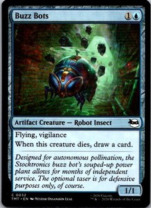 Buzz Bots #32 Common Teenage Mutant Ninja Turtles Magic: The Gathering