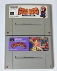 Nintendo Super Famicom Lot of 2 - Super Mario RPG & Panel de Pon - EFcx72