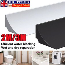 2M/3M Shower Tray Sealing Strip Water Barrier Bathroom Edging Seal Trim Strip UK