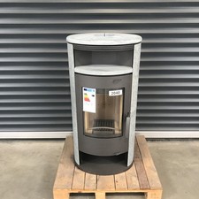 Kaminofen Olympus V3 grau Naturstein <2040> Schweden Ofen B-Ware Kamin 2.Wahl