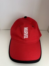 Disney Store Marvel Red Adults Baseball Cap - Adjustable - New WITH TAG