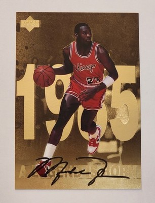 1998 Upper Deck Michael Jordan Complete Set of 12 GOLD #JUMBO