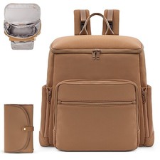 Diaper Bag Backpack, Neoprene Bag Backpack, Large Diaper Backpack with 16 Dia...