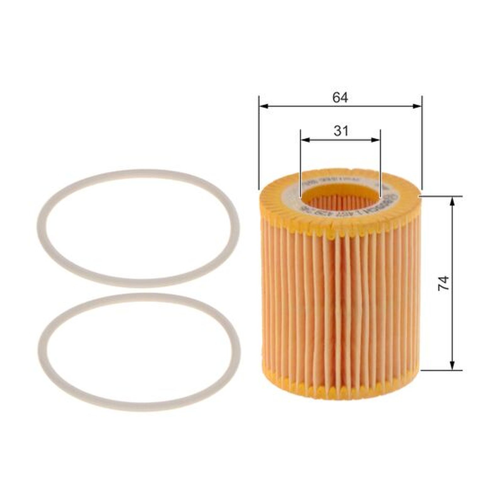 BOSCH-OE 1 457 429 248 Oil Filter for ALFA ROMEO,CADILLAC,FIAT,OPEL,SAAB,SUZUKI, - Image 17