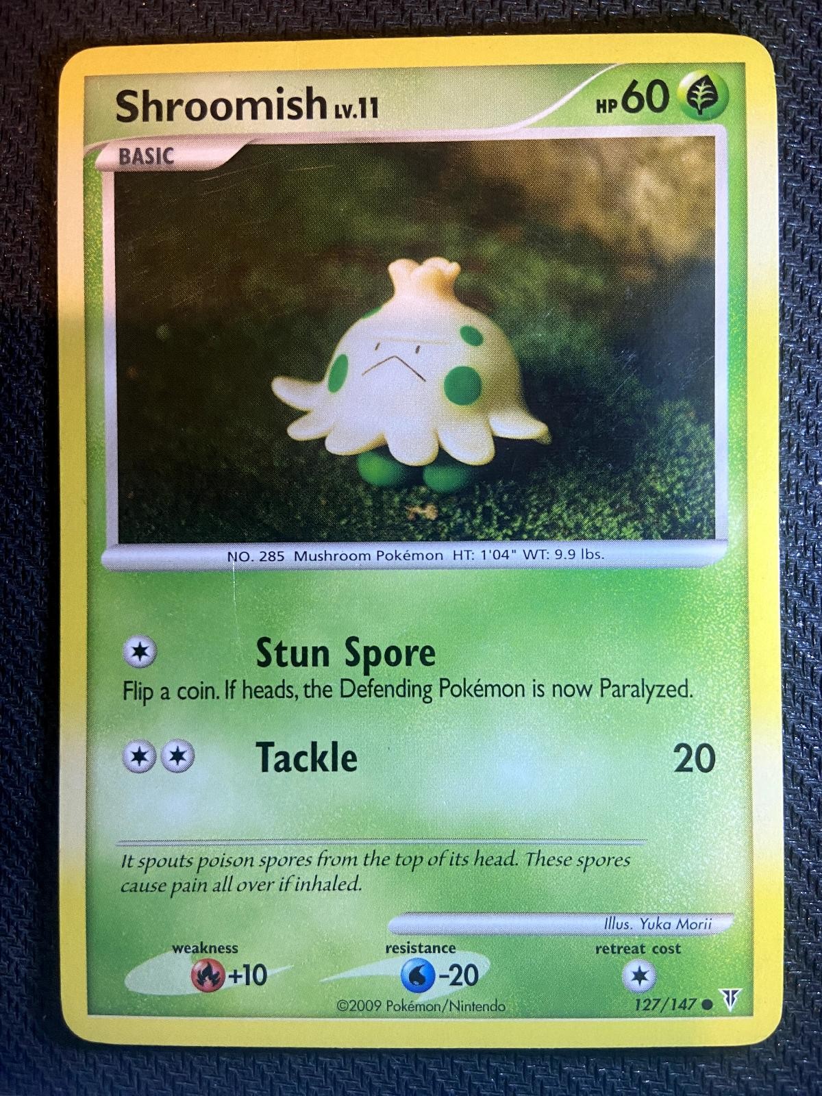 Shroomish 127/147 Supreme Victors Pokemon English Non Holo 2009