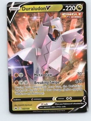 Duraludon V Ultra Rare Crown Zenith 103/159 NM Holofoil