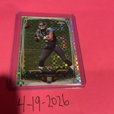 2014 Topps Chrome Allen Robinson X-Fractor Rookie RC #172 Jacksonville Jaguars