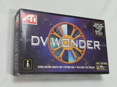 NEW ATI DV Wonder Video Capture PCI Card CIB Sealed Retro PC FireWire IEEE 1394