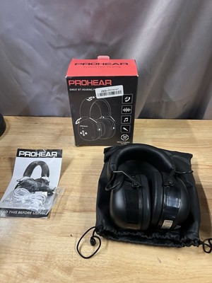 Prohear EM037 BT Hearing Protector Headphones Bluetooth 25NRR Noise Cancelling
