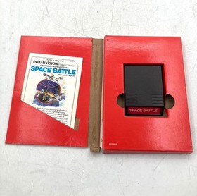 Vintage Intellivision Video Game Complete w/ Manual & Overlays Lot of 4 Untested