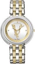 Versace VE2CA0623 Thea silver gold Stainless Steel Women's Watch NEW