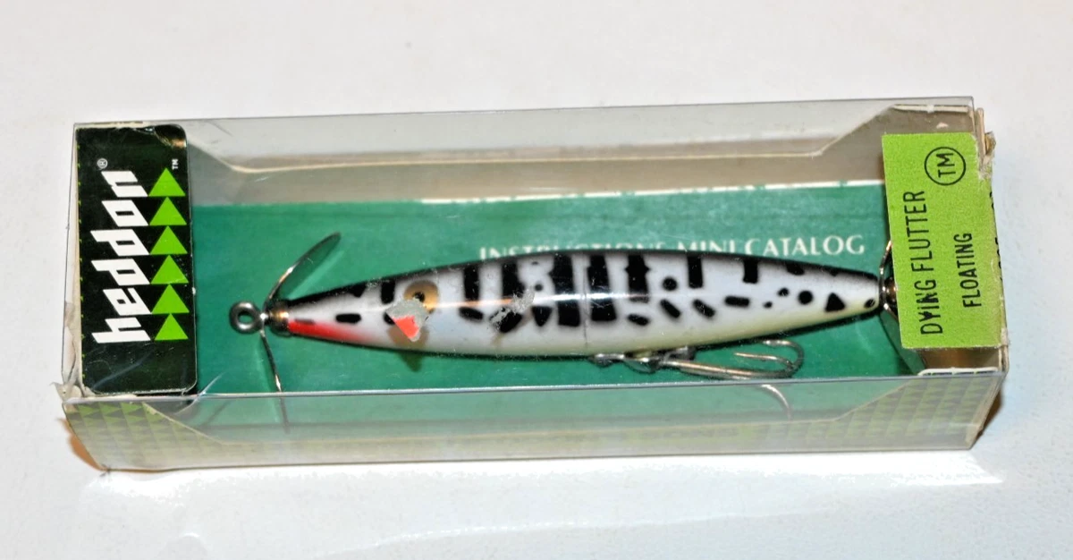 Heddon Plastic Vintage Fishing Lures Box Insert Included | eBay