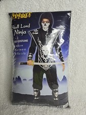 Skull Lord Ninja Halloween Costume By Spirit Size Medium 8-10