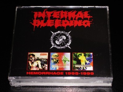 Internal Bleeding: Hemorrhage 1995-1999 Voracious, Extinction, Driven 3 CD NEW