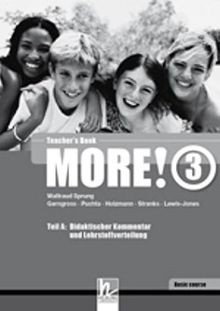 MORE! 3 Basic Course Teachers Book: Teil A: Didakt... | Buch | Zustand sehr gut