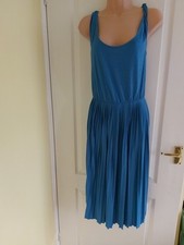 Women Summer M&S pleated Dresses UK sizes 12-Lime or Cobolt-18 New Tags £39.50