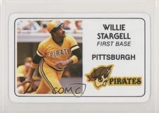 1981 Perma-Graphics/Topps Credit Cards Willie Stargell #014 HOF