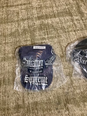 SUPREME City Patches 6-Panel Hat Cap BLACK New in Bag (SS26) | eBay