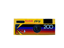 Vintage 1989 Kodak Fling Disposable Camera, 12 Exposures