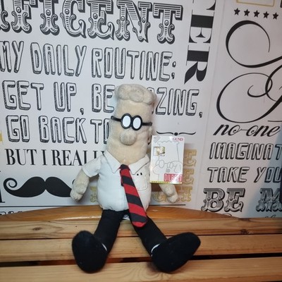 GUND Dilbert Created By Scott Adams Plush Doll Vintage Comic Strip With Tag
