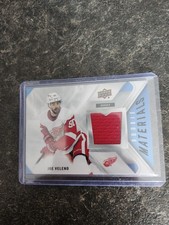 2021-22 Upper Deck Series 2 Rookie Materials Joe Veleno Card# RM-JV. rookie card picture