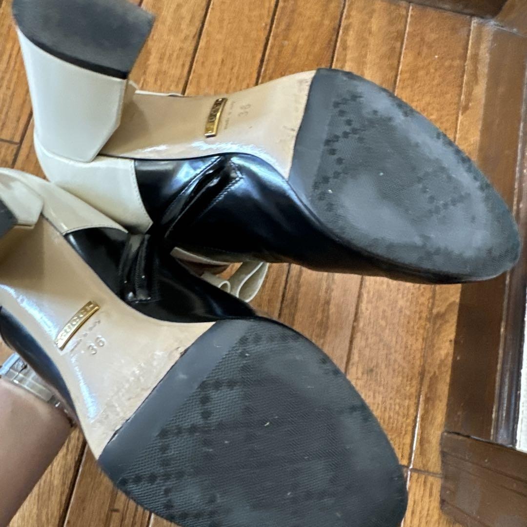 Gucci Boots Black X White With Zipper Size 36 US About6 For Women thumbnail 11