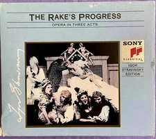 Stravinsky: The Rake's Progress - Igor Stravinsky 2 CD Box Set 1991 Sony