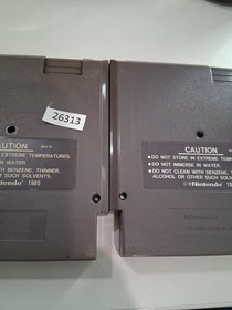 2 juegos retro Nintendo NES the Hunt for Red October + P.O.W.   26313 wt12