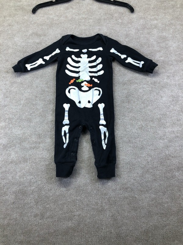 Carters Halloween skeleton outfit size 9 months