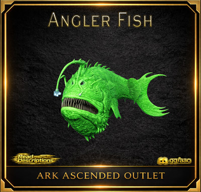 Angler Fish-Ark Survival Ascended-ASA-PVE-Colors-Top Stat-Dino-PC/PS5/XBOX-AAO