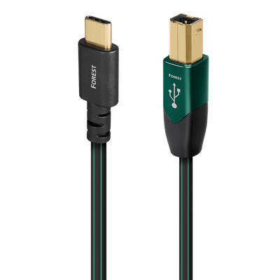 AudioQuest Forest USB 2.0 B to C Digital Audio Cable (1.5 meters)