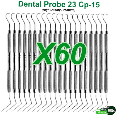 Explorador Dental   Sonda 23/UNC 15, Instrumentos Dentales de Alta Calidad, Herr
