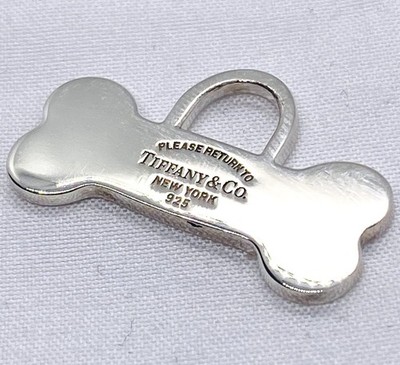 Tiffany & Co Sterling Silber 925 Knochen Charm Anhänger