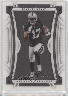 2022 Panini National Treasures 95/99 Davante Adams #45 7ba