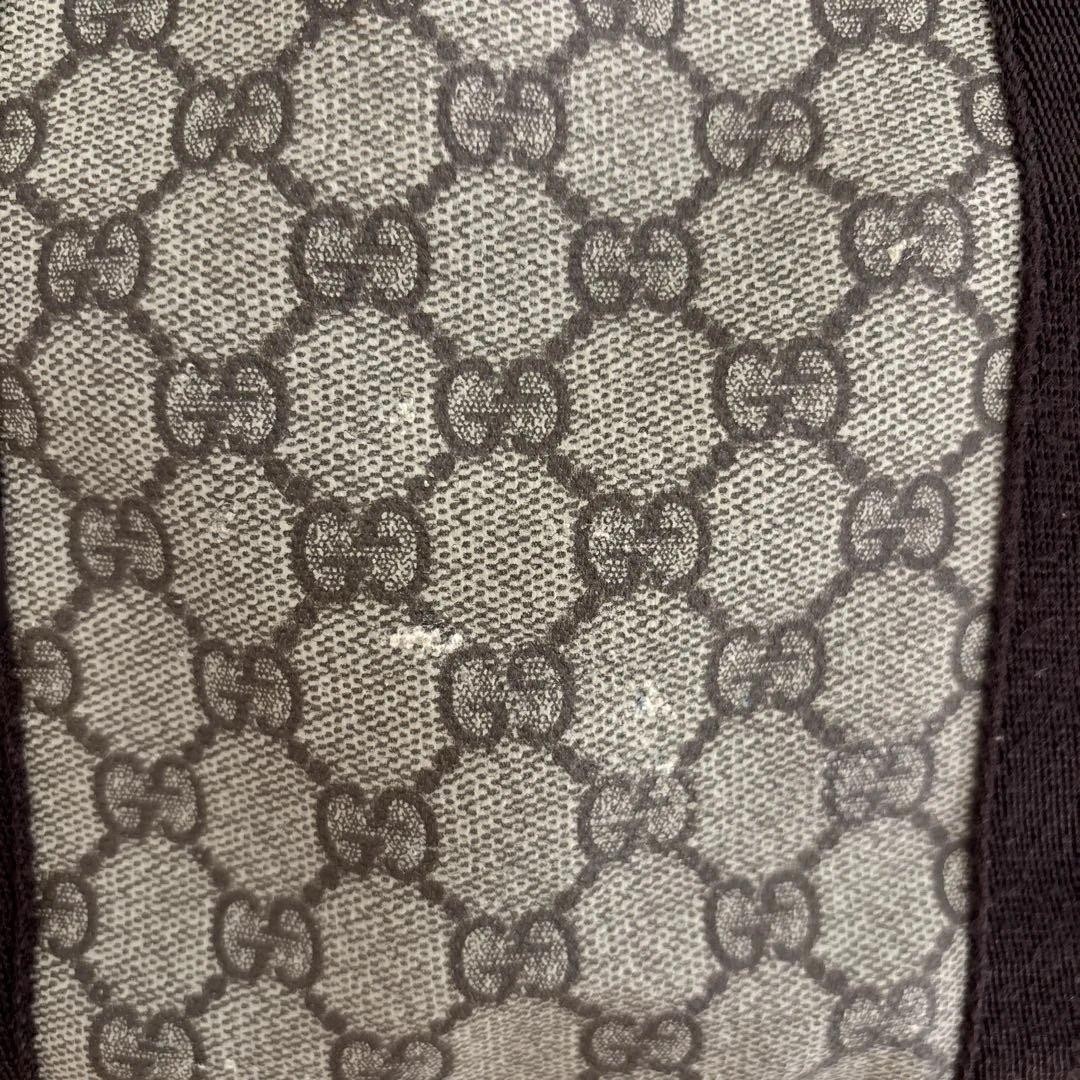 GUCCI GG Pattern Rectangle Tote Shoulder Bag Leat… - image 3